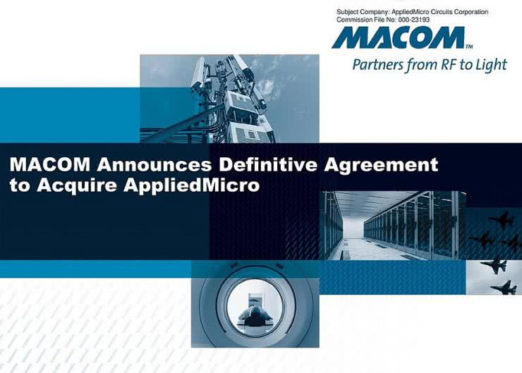 Macom kupuje Applied Micro - ciąg dalszy konsolidacji rynku półprzewodników