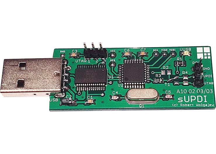 sUPDI - programator UPDI dla mikrokontrolerów AVR